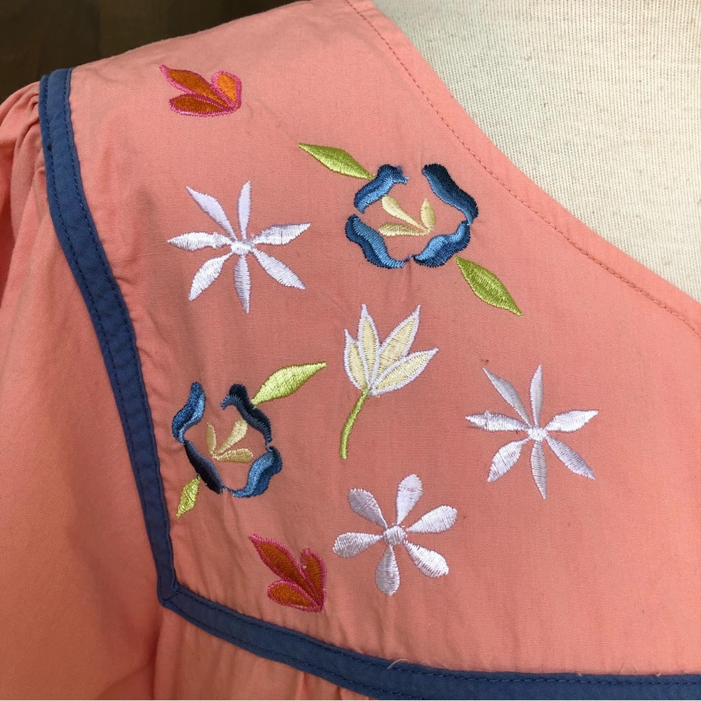 Vintage National caftan house dress - Picture 3 of 8